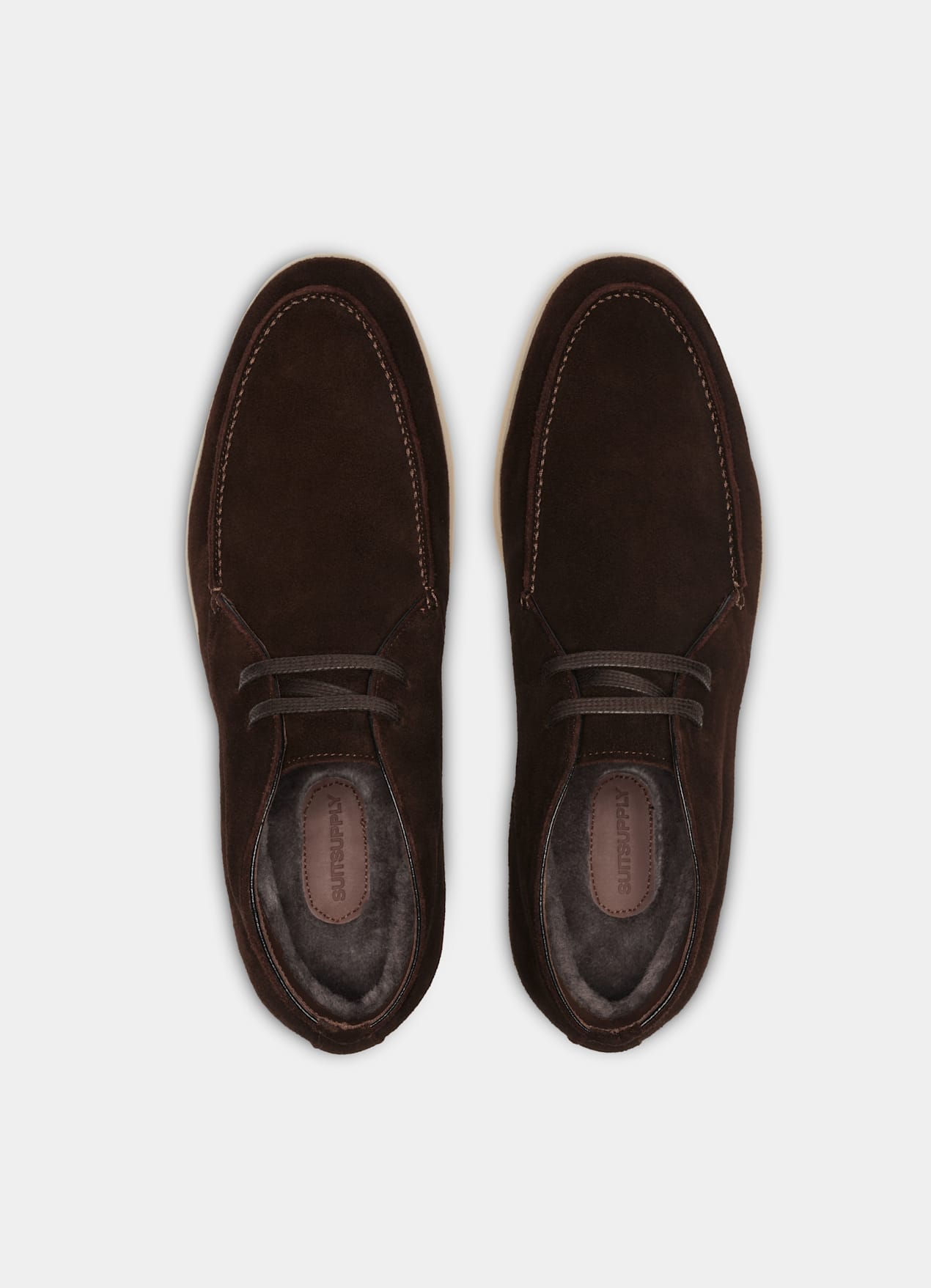 Bottines chukka marron