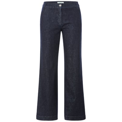 Damenjeans mit Wollanteil, Denimblau