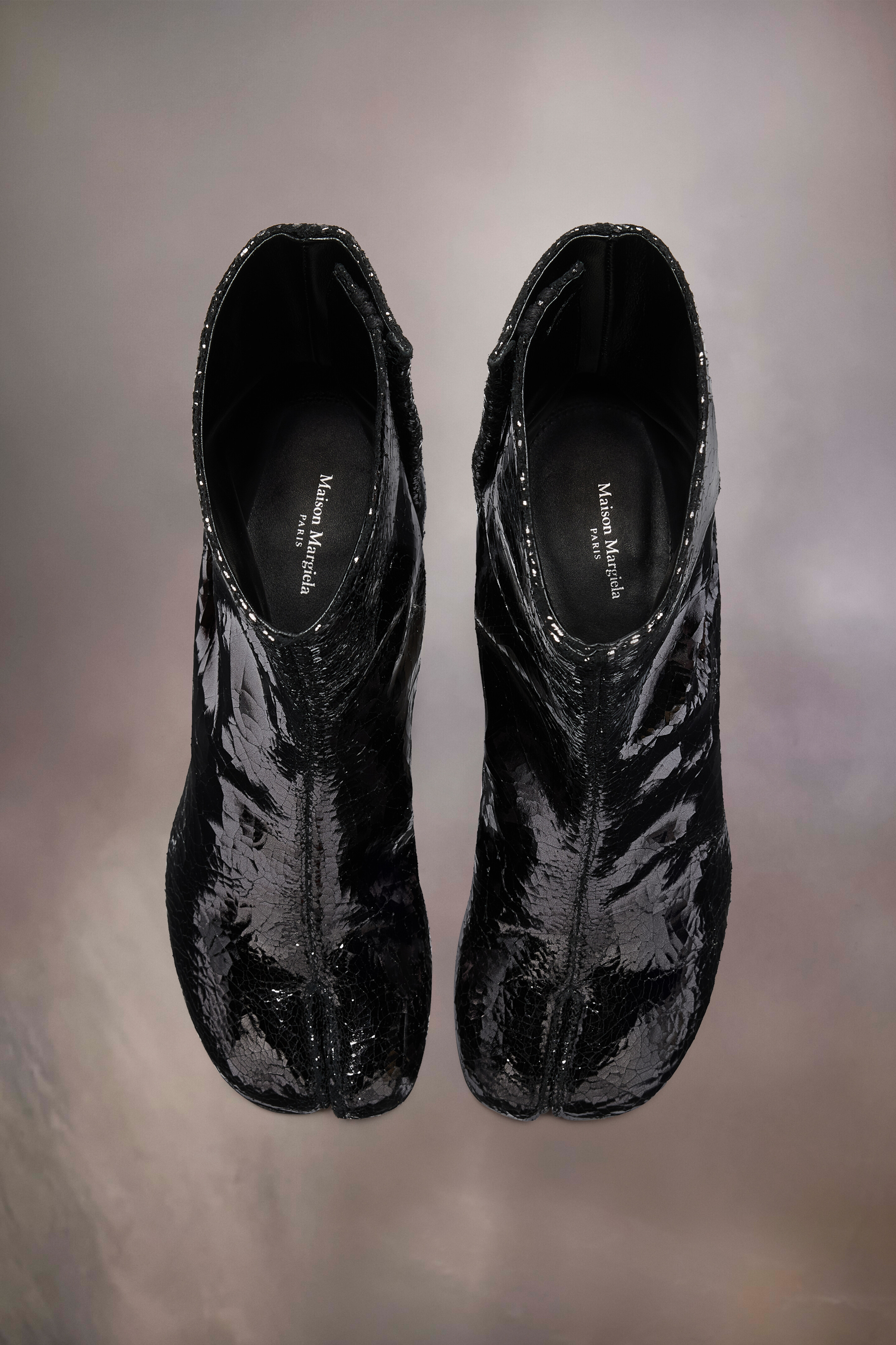Bottines à talon bloc Tabi Mirror
