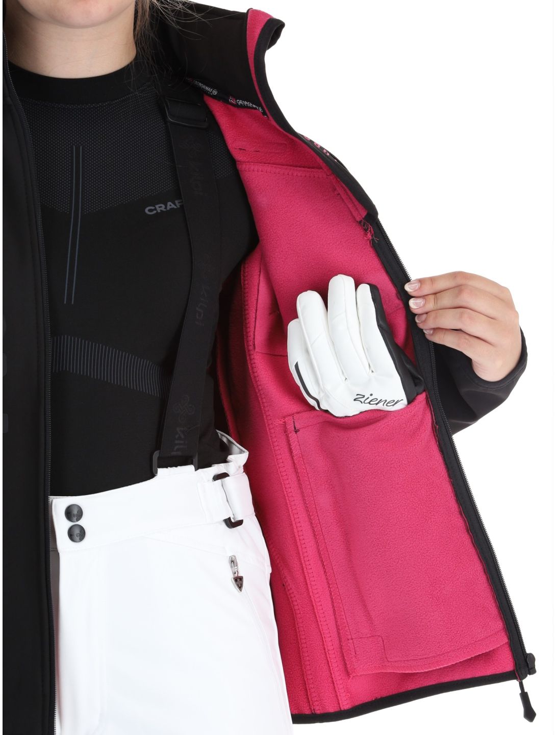 Reine softshell ski-jas dames