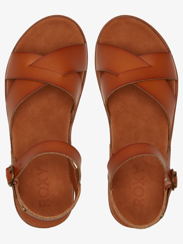 Kamila Sandales compensées Beige Femme