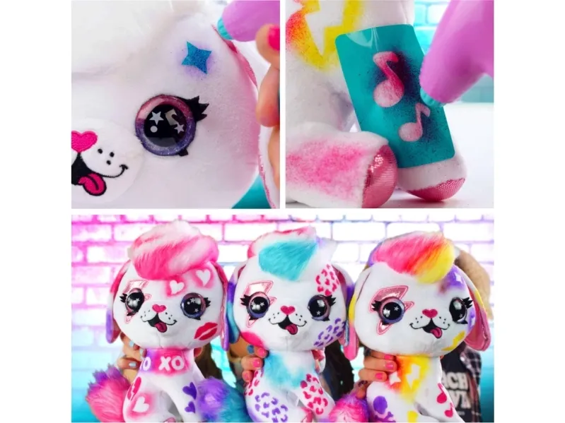 Airbrush Plush Hundehvalp