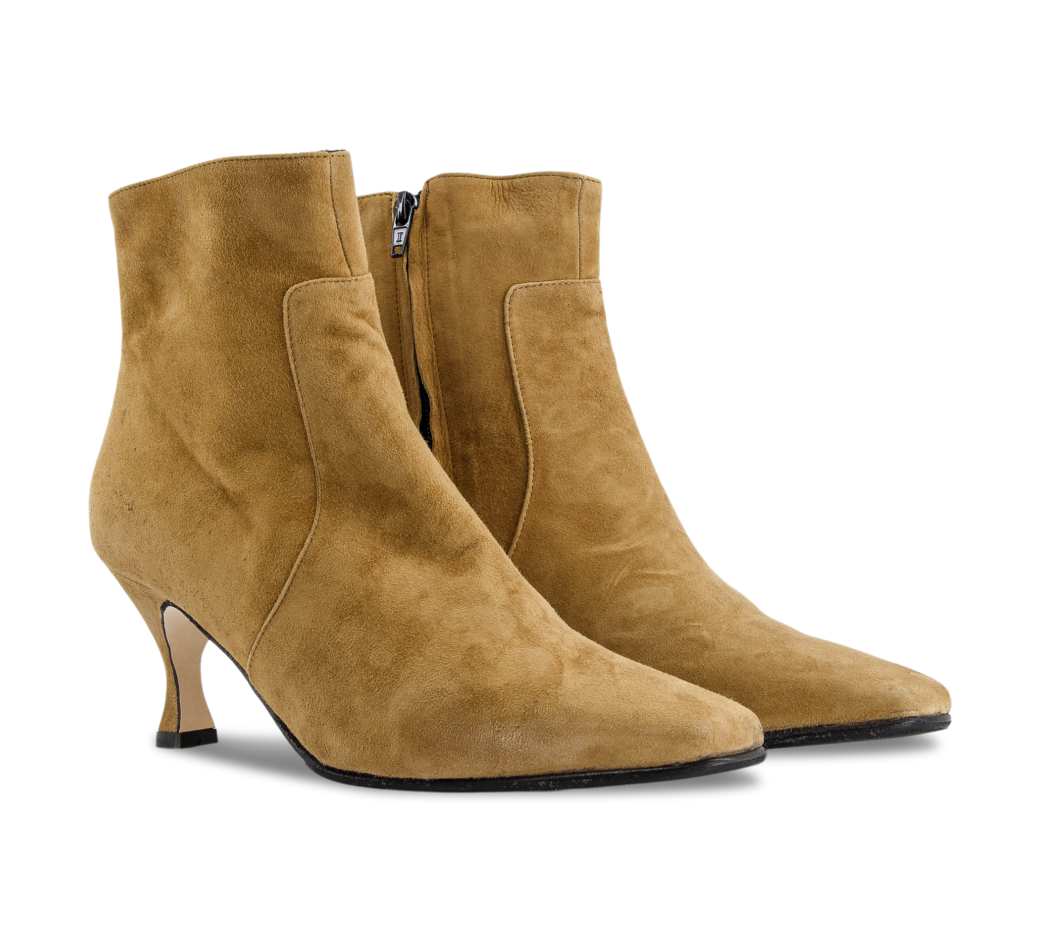 Alberto Zago Klassische Stiefelette beige/taupe