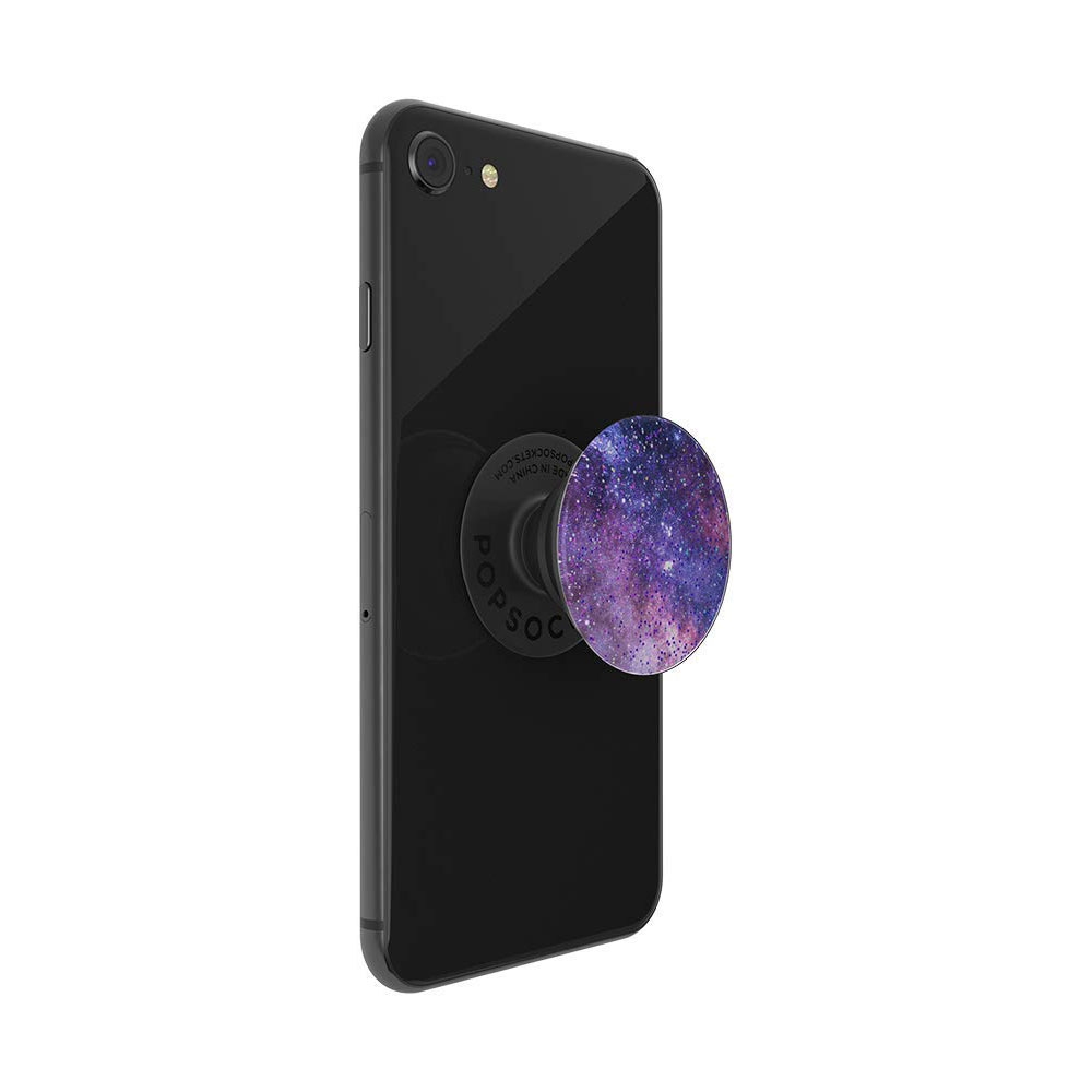 PopGrip Premium Finger Griff Halterung (Austauschbarer Top) für Smartphones / Tablets (800934) - Glitter Nebula