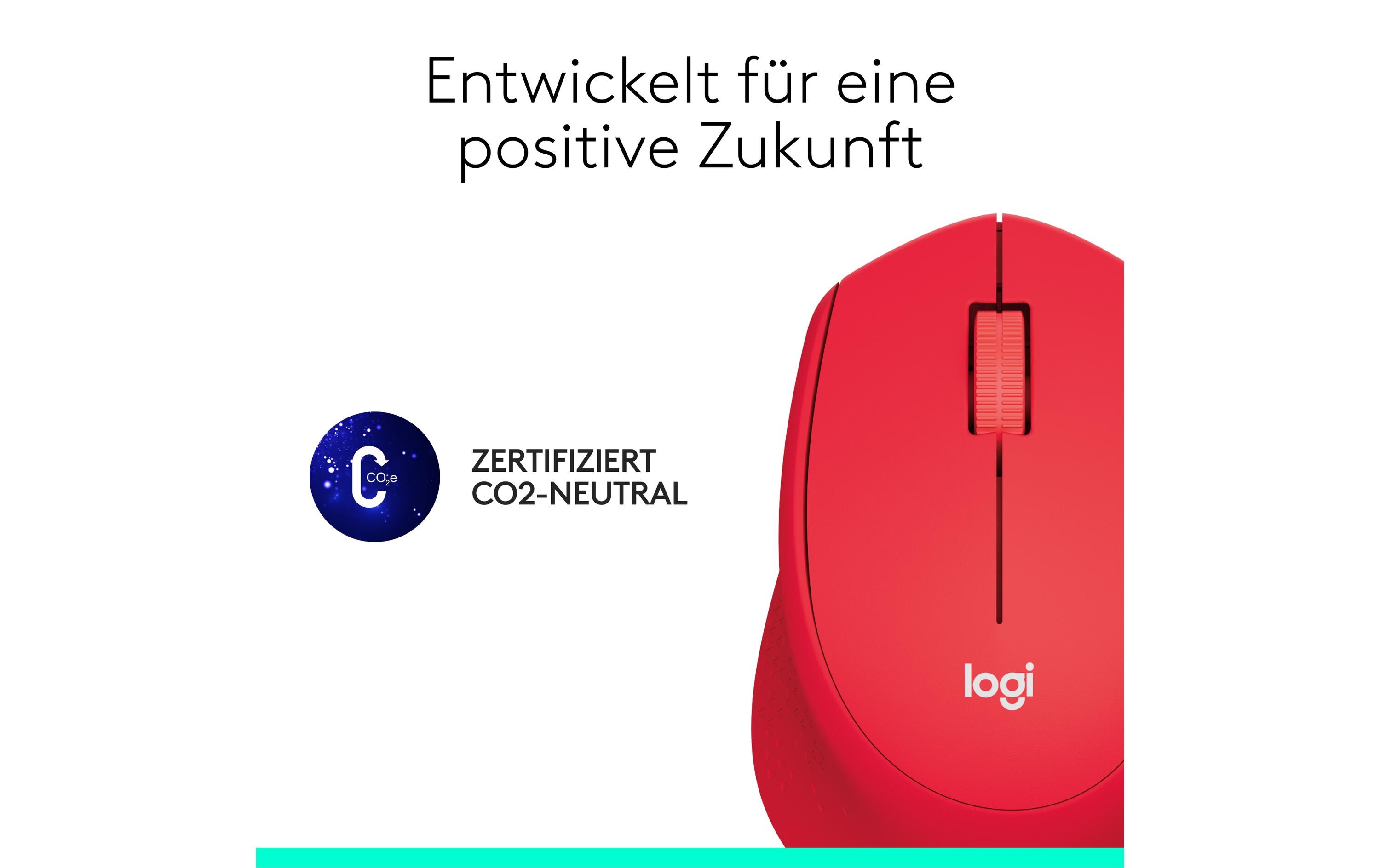 Maus M330 Silent PlusGeräuscharme USB-Funkmaus mit 1000 dpi Optical Tracking