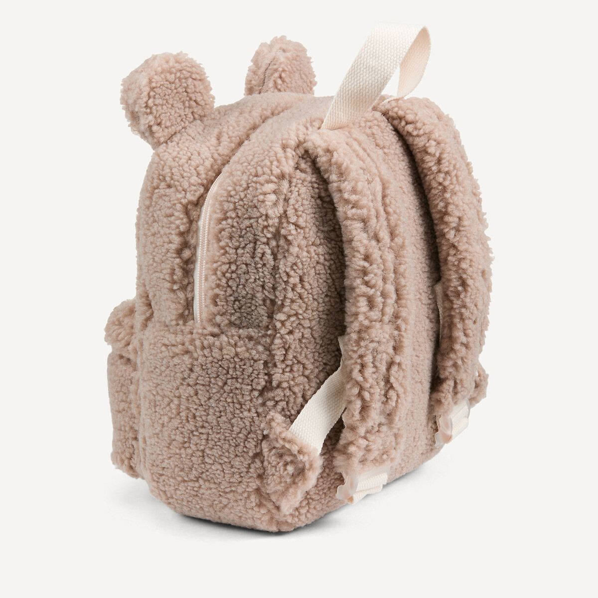 COLEÇÕES LA REDOUTE<br>Mochila de ursinho de pelúcia em sherpa