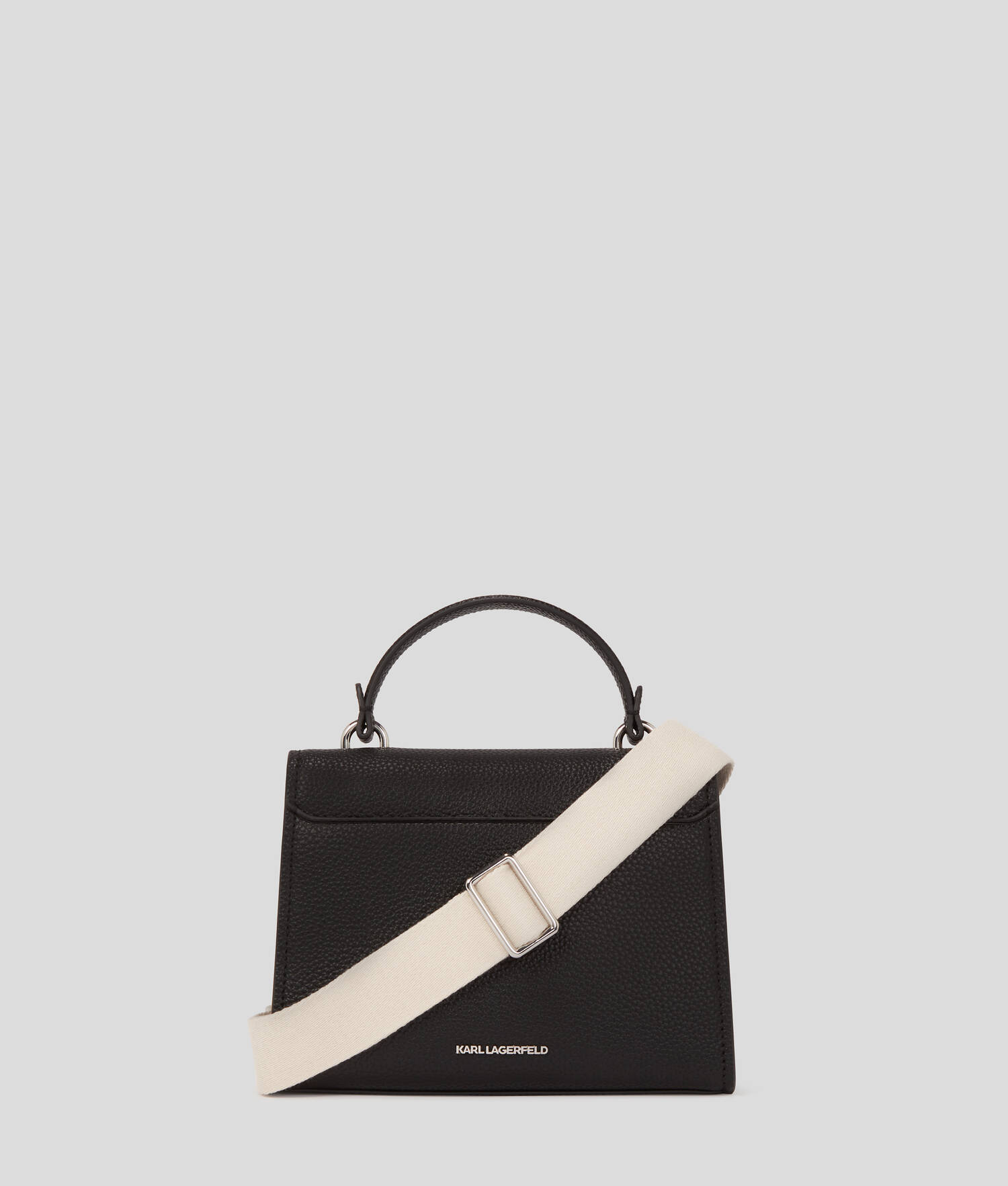 SAC BANDOULIÈRE GRAINÉ IKON - Noir