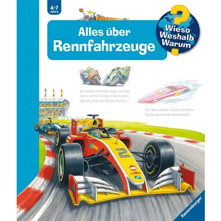 Ravensburger Wieso? Weshalb? Warum? Alles über Rennfahrzeuge
