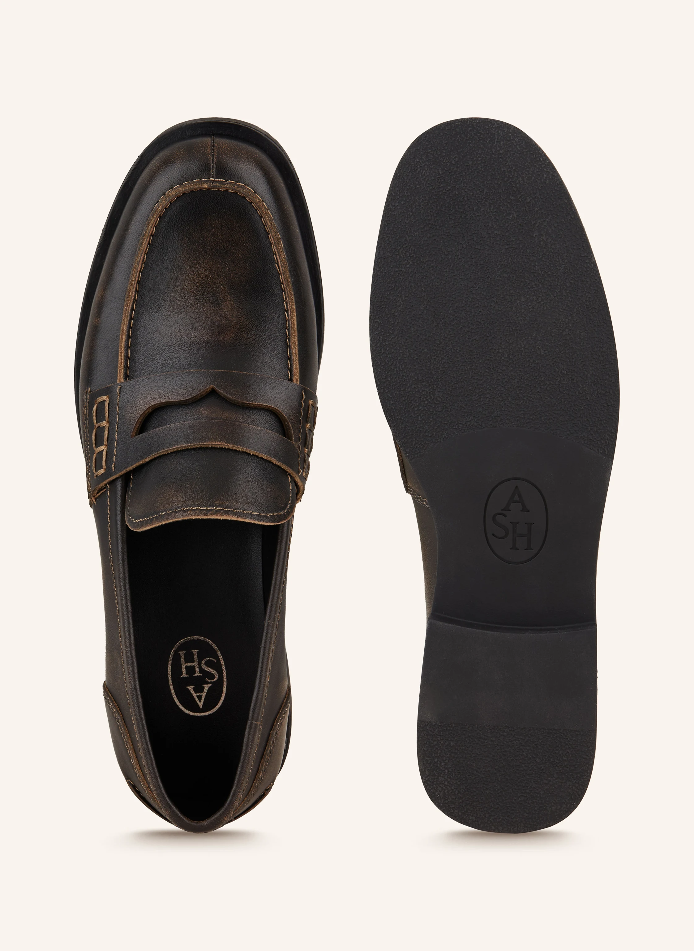 ash Penny-Loafer WINONA mit Nieten