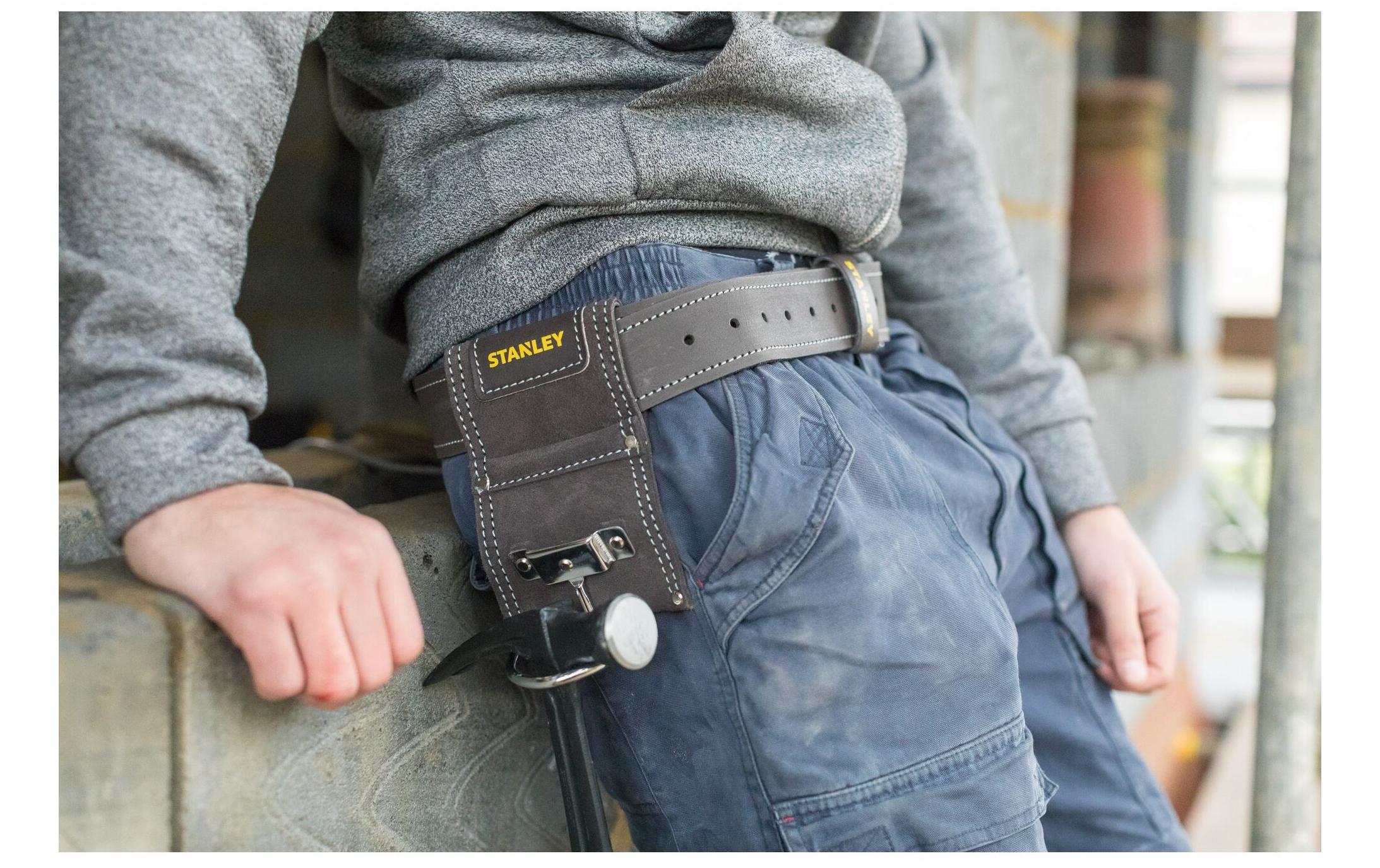 Gürteltasche LederHammerhalter aus echtem Leder