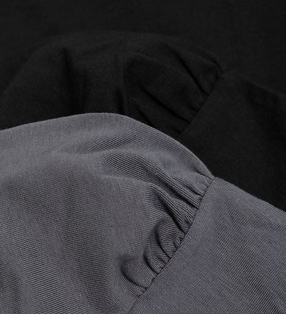 Creamie Bluse - 2-pak - Iron Grey