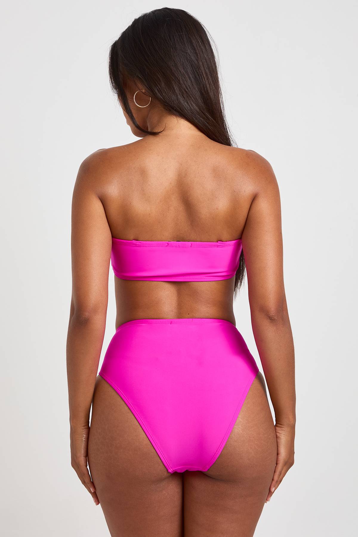 boohoo Haut De Bikini Bandeau À Bretelles Amovibles Essentials