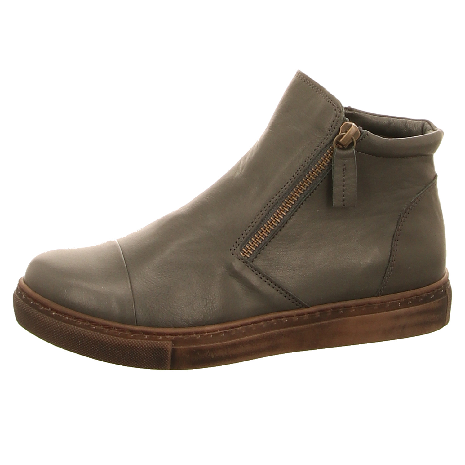 Andrea Conti Stiefelette grau