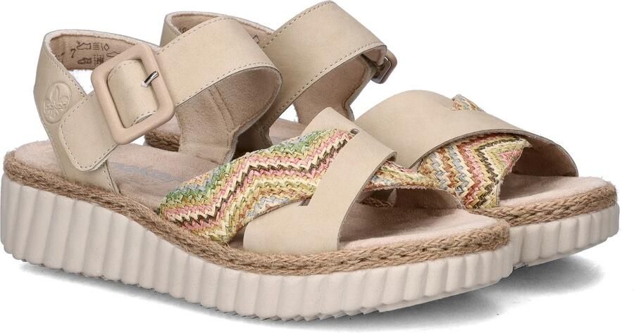 Rieker Sandalen met sleehak 69269