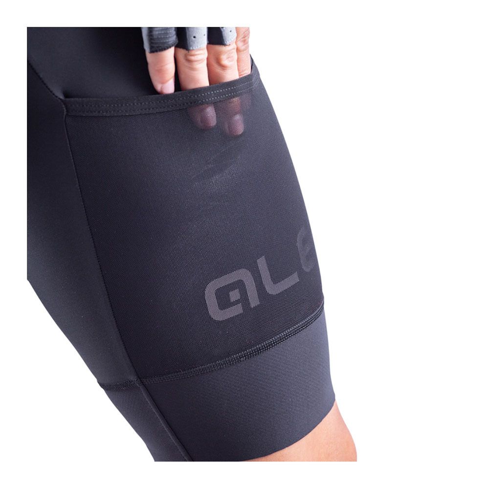 Ale STONES CARGO - Cuissard À bretelles Homme black