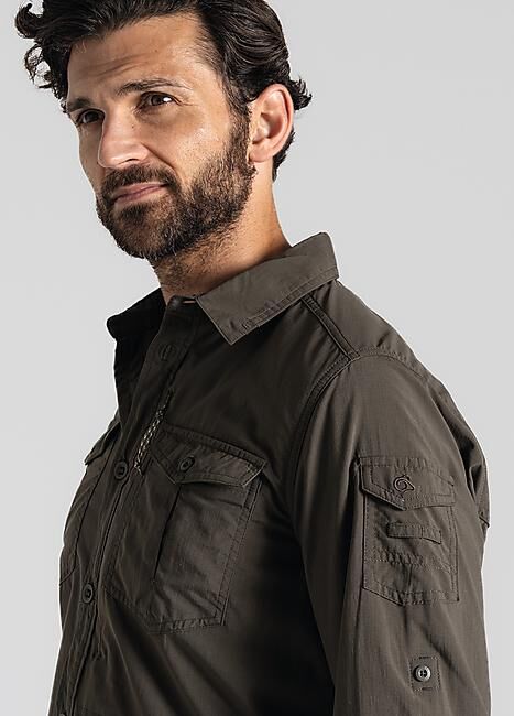 CRAGHOPPERS - CHEMISE NOSILFE ADVENTURE LS M