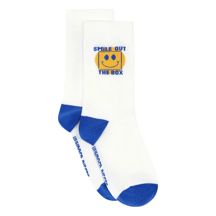 Hundred Pieces Chaussettes Smile Out | Blanc
