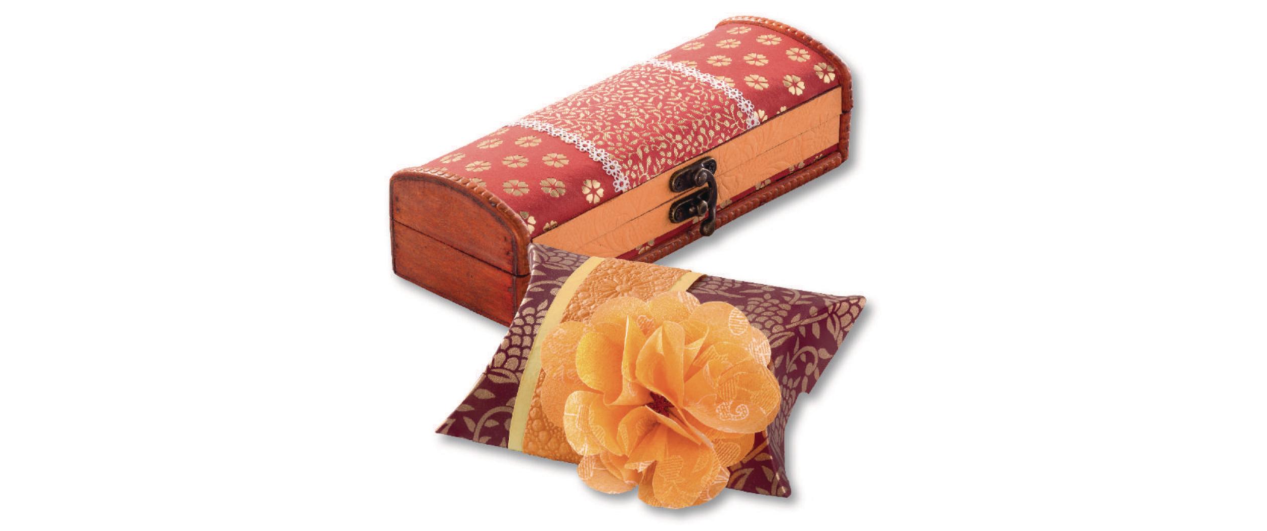 Motivblock India Mumbai Farbig assortiertBastelpapier mit Indischen Motiven