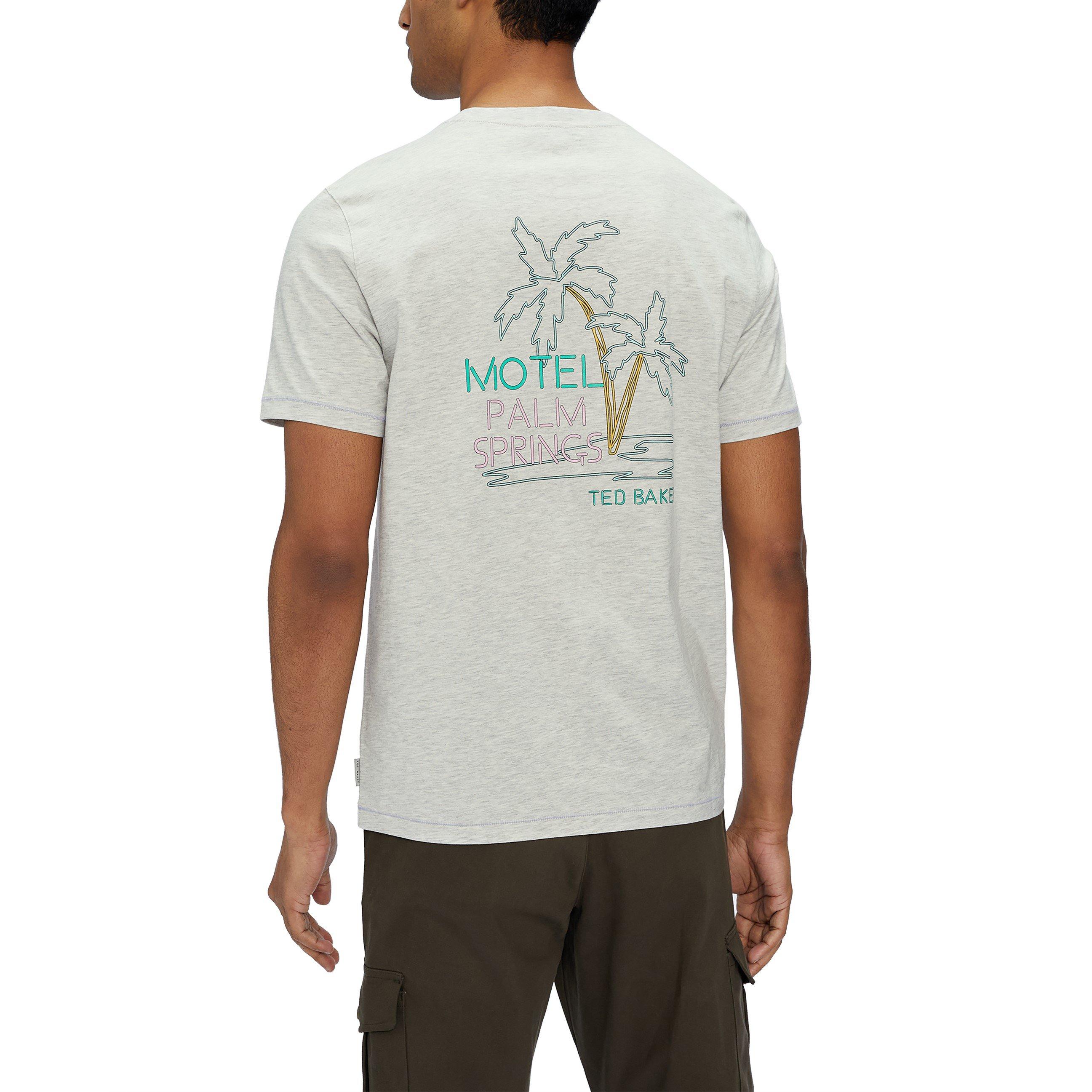 Ted Baker Madras Palm Tree T Shirt