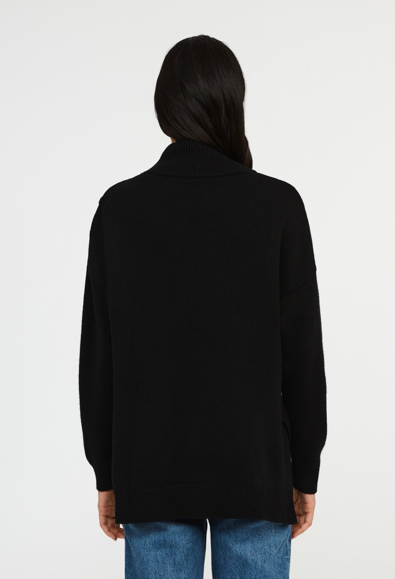 Pull oversize laine