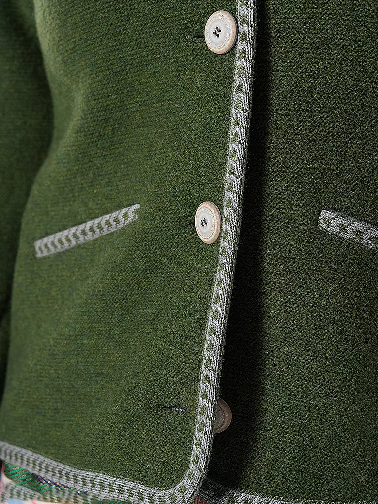 STAPF Trachtenstrickjacke MALWINE dunkelgrün