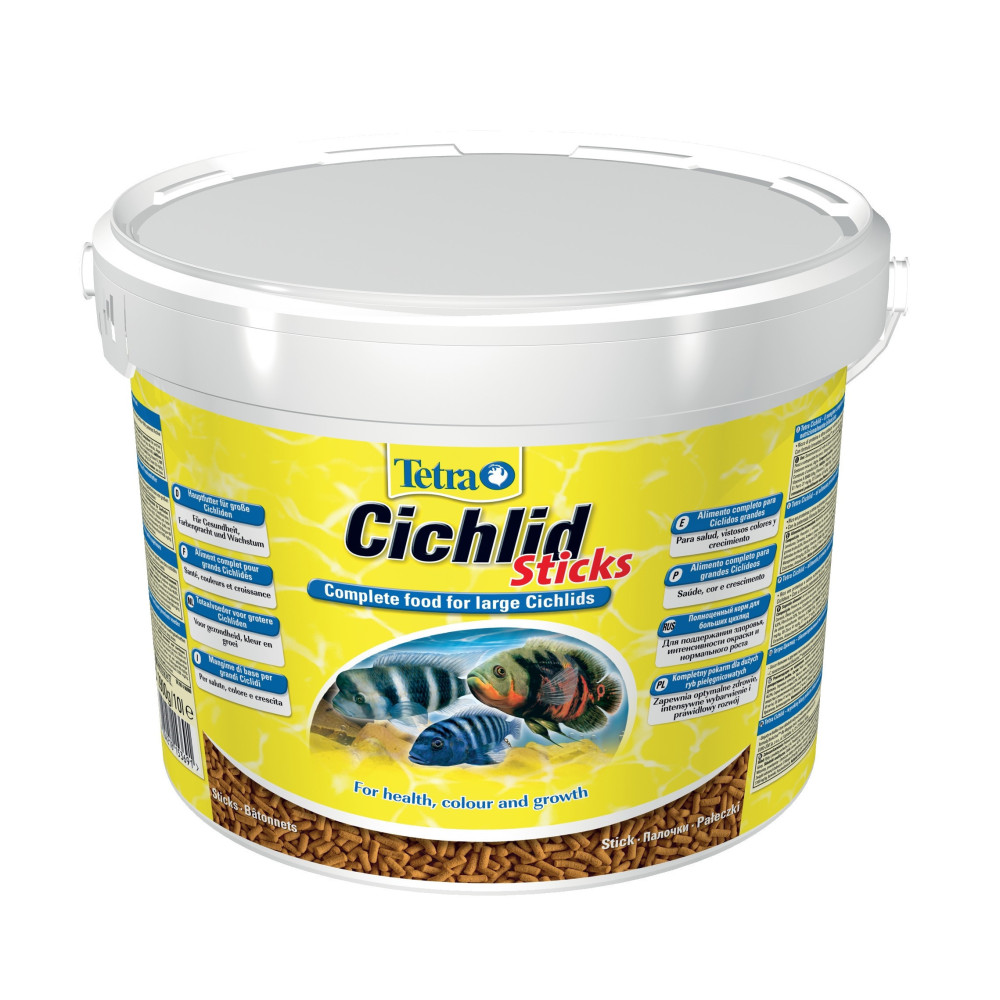 Cichlid sticks 2.9kg - 10 l nourriture pour grands cichlidés
