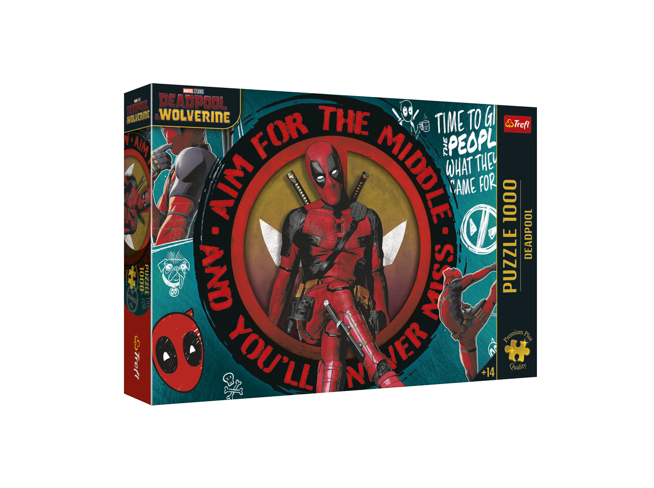 PUZZLE DEADPOOL TREFL 1000 PEÇAS