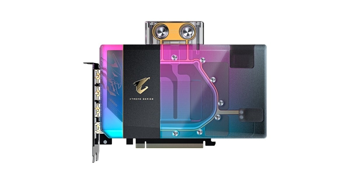 GIGABYTEAORUS GeForce RTX 5080 XTREME WATERFORCE WB 16G grafische kaart  (1x HDMI, 3x DisplayPort)