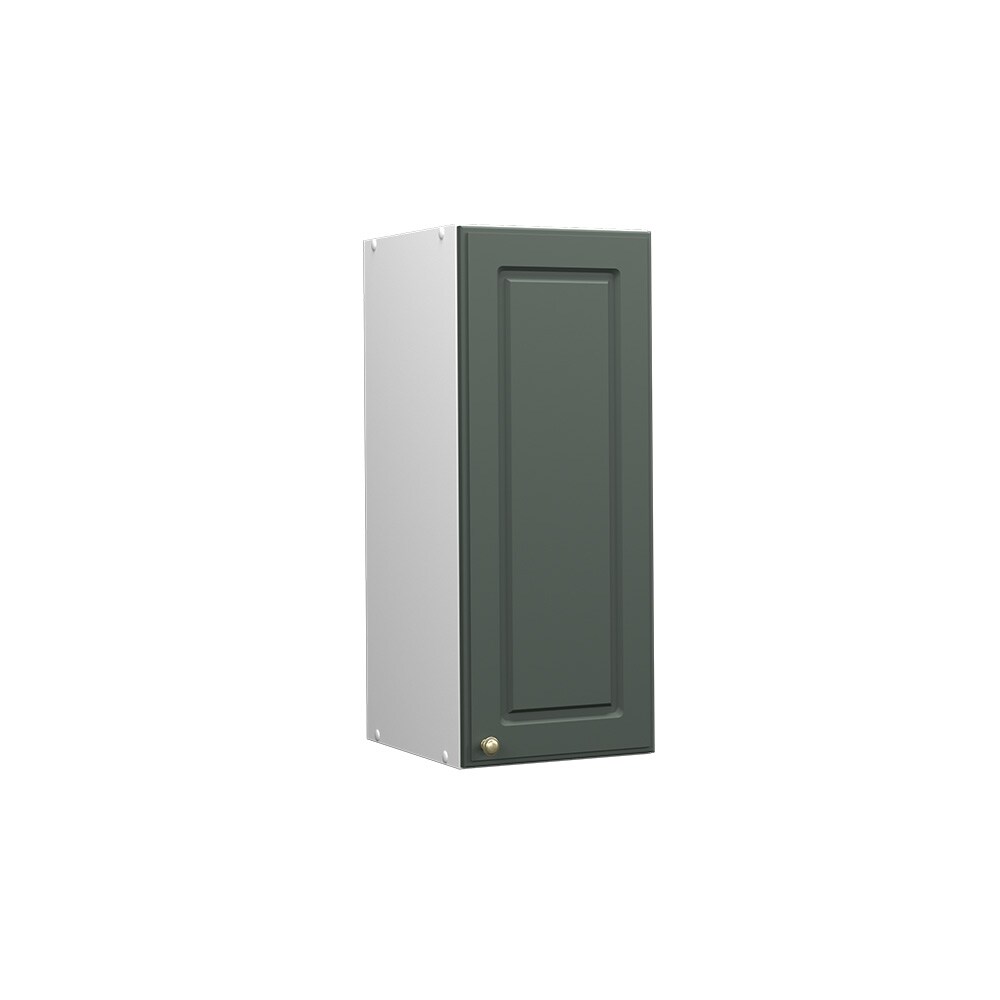 Vicco Hängeschrank Küchenschrank Küchenmöbel Fame-Line Weiß Grün-Gold Landhaus 30 cm Küche Einbauküche Hängeschrank Drehtür Einlegeboden Küchenzeile