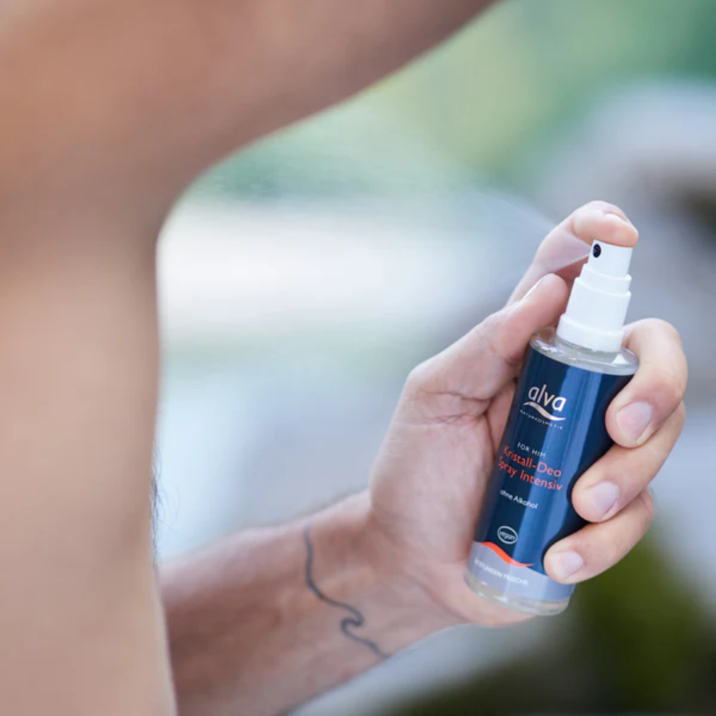 Alva  FOR HIM - Kristall-Deo Spray Intensiv, 75 ml