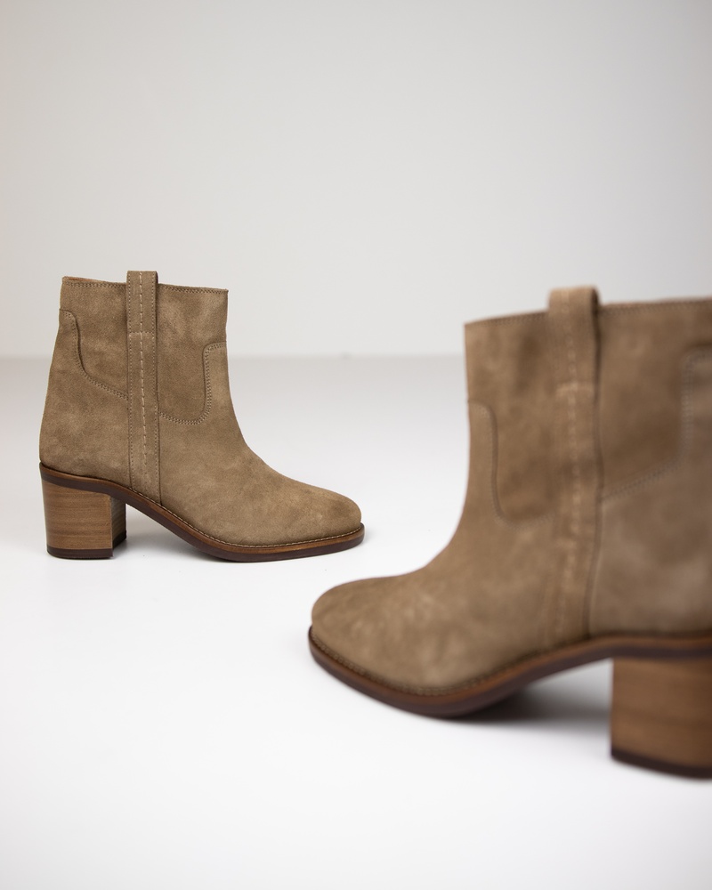 Nelson Rits- & gesloten boots  - bruin