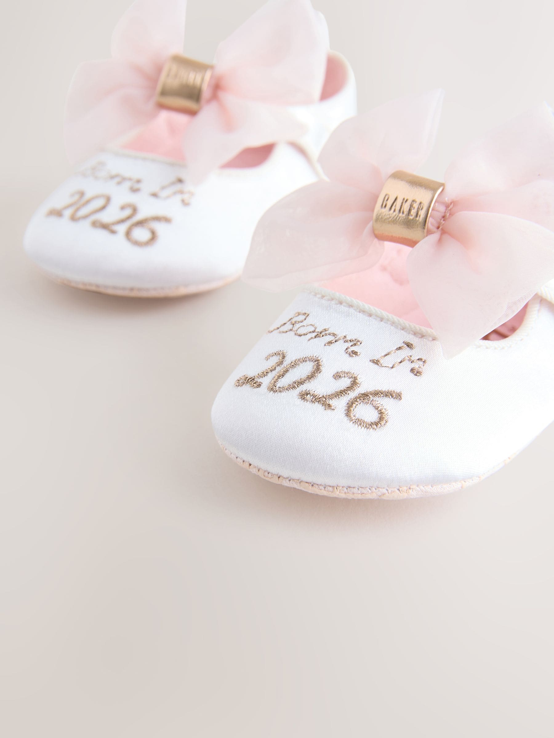 Baker by Ted Baker Baby Meisjes Born in 2026 Mary Jane Padders Schoenen