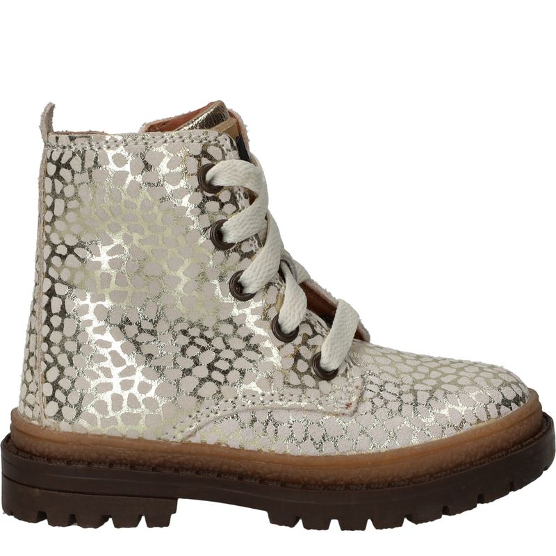 IK-KE Veterboots Goud Meisjes