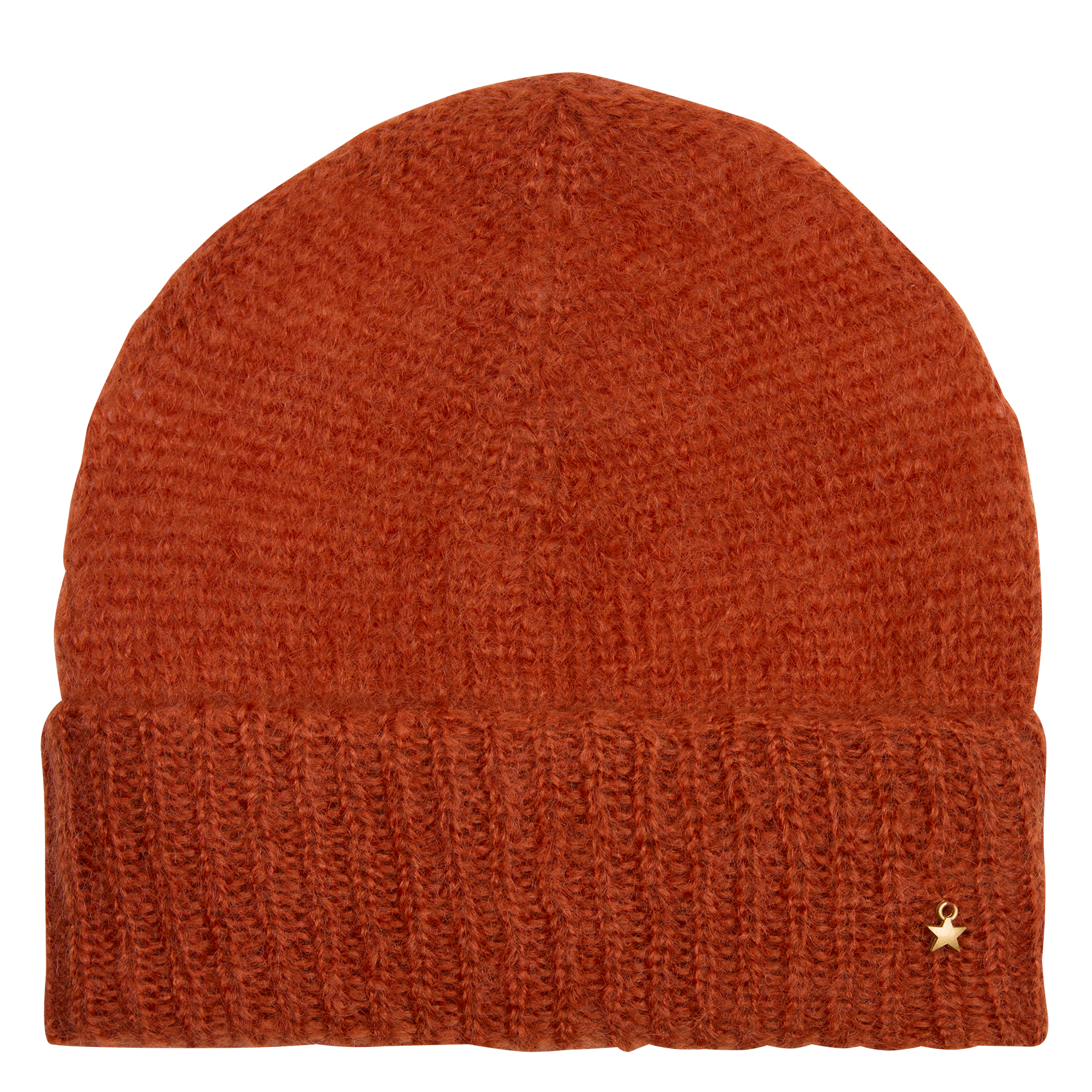 CHAMI - Bonnet en laine mélangée | Orange