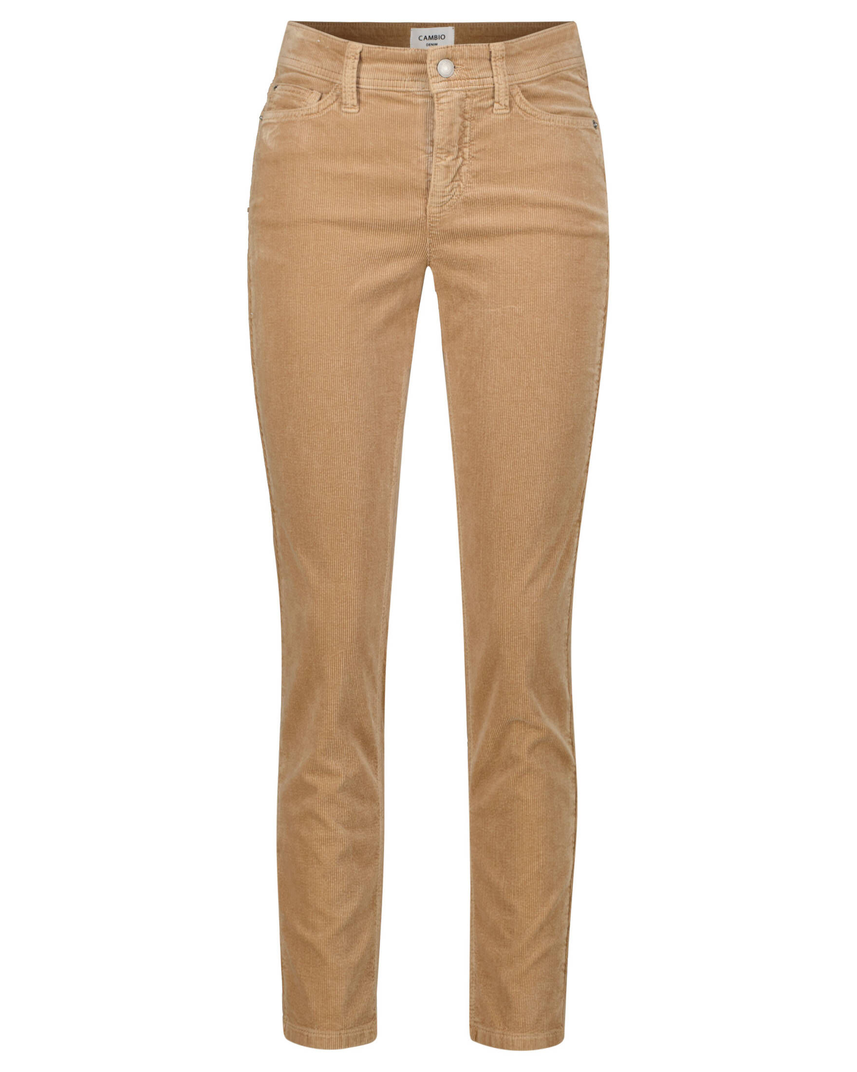 Cambio| Damen Cordhose PIPER cropped