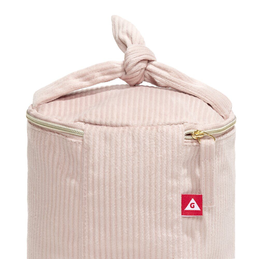 Trousse cosmétique rose 15x25xH3cm