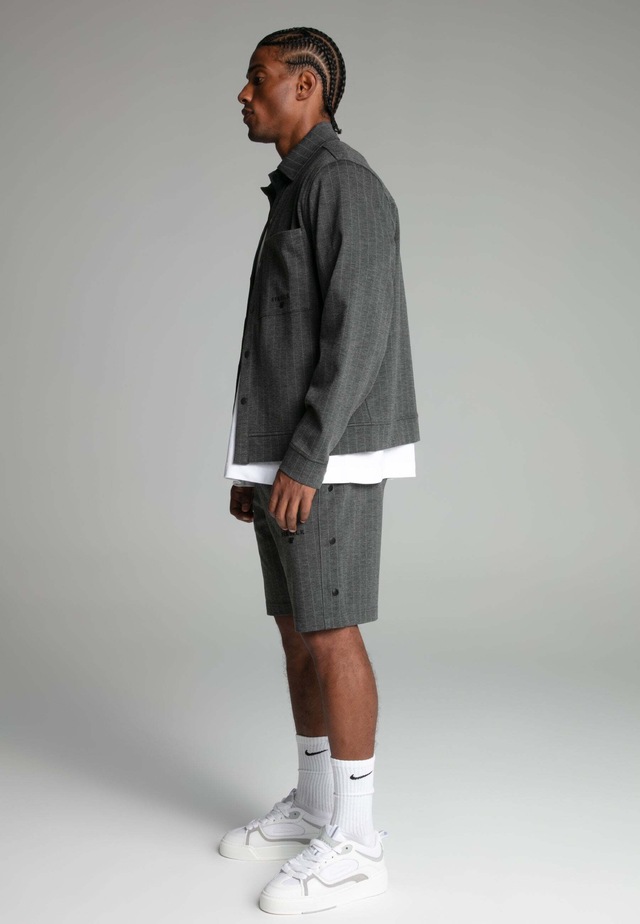 Siksilk Hemdjacke »Siksilk Hemdjacke Pinstripe Jacket«