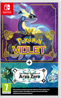 Pokemon Violet + The Hidden Treasure Of Area Zero - Nintendo Switch