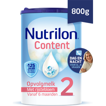 Nutrilon Content 2 Opvolgmelk - Baby 6-12 Maanden 800g