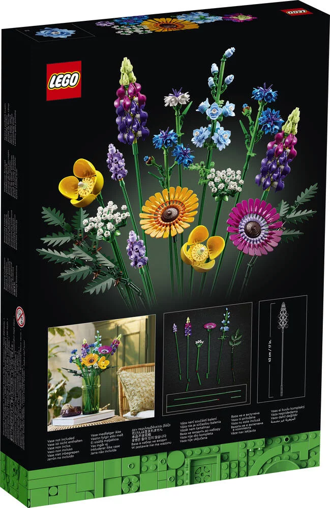 LEGO®ICONS 10313 - BOUQUET DE FLEURS SAUVAGES
