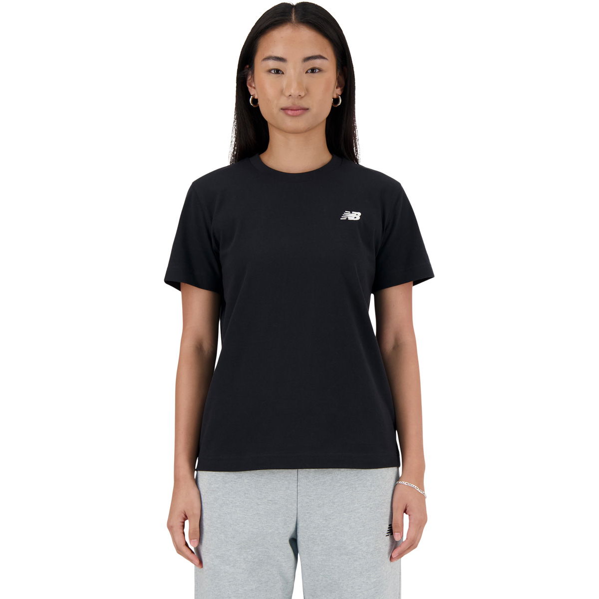 New Balance Jersey Small Logo T-shirt Dame