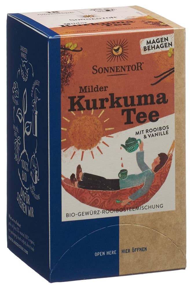 SONNENTOR milder Kurkuma Tee BIO Btl 18 Stk