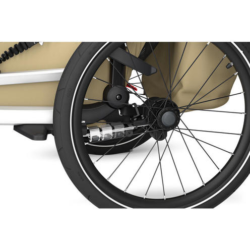 Poussette Remorque-Vélo Chariot Cross 2 Double Khaki - THULE