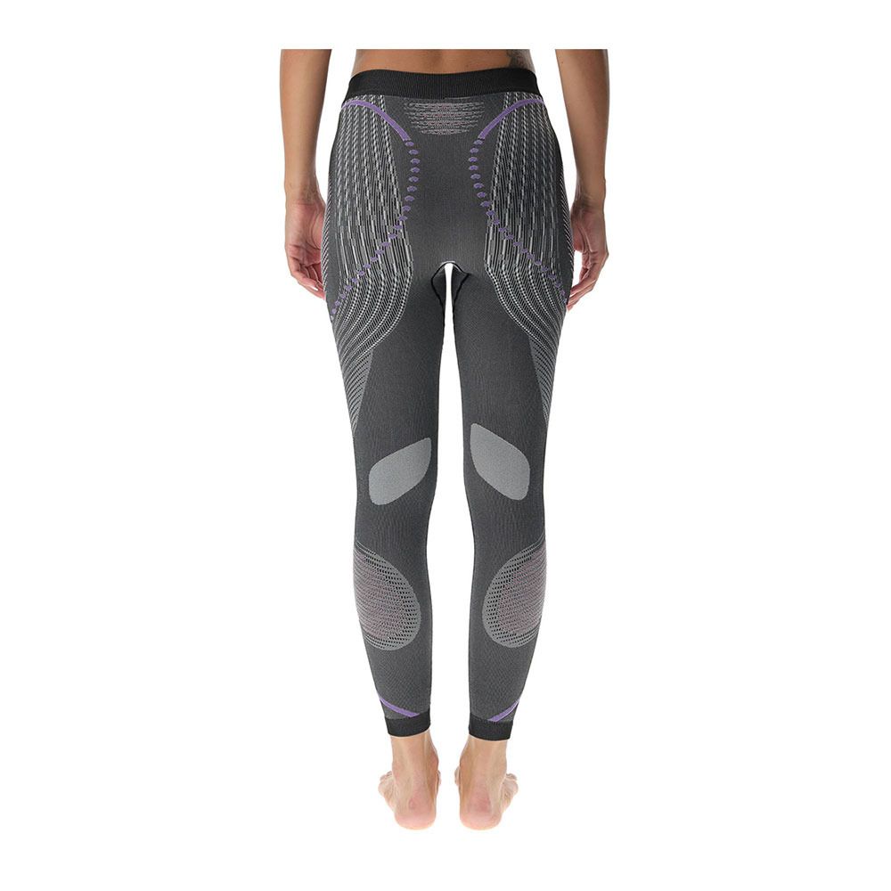 Uyn EVOLUTYON - Collant Femme anthracite melange/raspberry/purple