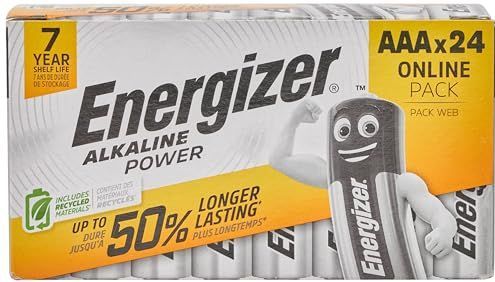 Energizer Batterijen AAA, alkaline power, 24 stuks (Amazon Exclusive)
