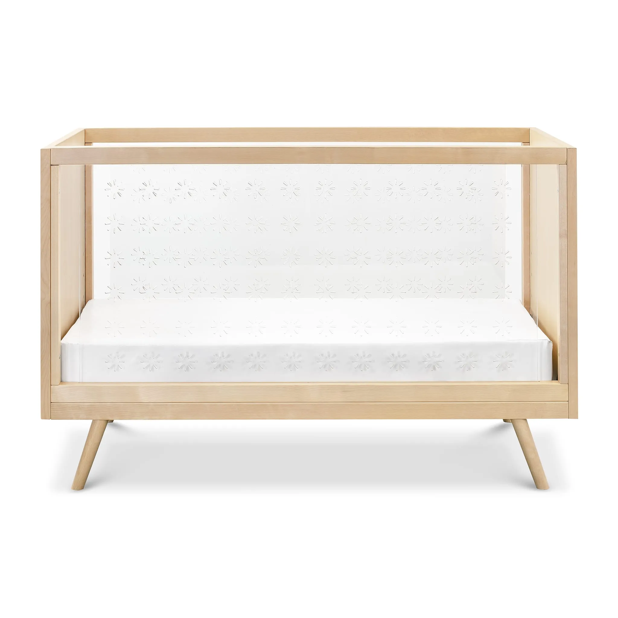 Babyletto Couchette Transparente Nifty - Acrylique  Bouleaux Naturel