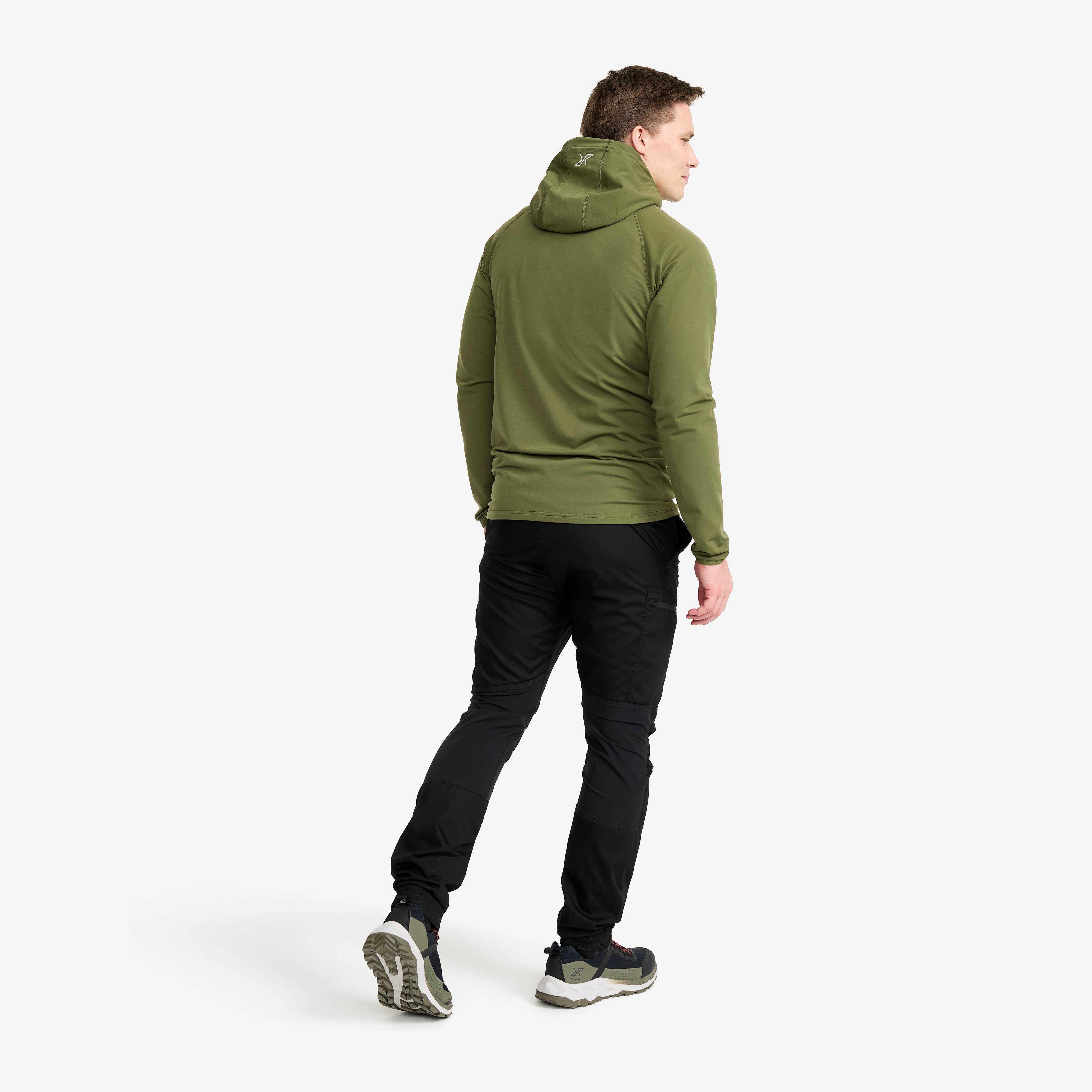 Evolution Light Stretch Fleece Hoodie Herre Cypress