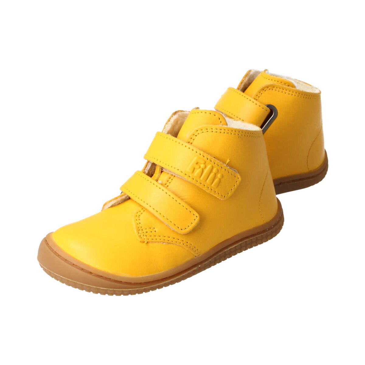 MB4213-W4 mustard SOFT-FEET BIO nappa wool velcro Weite/M