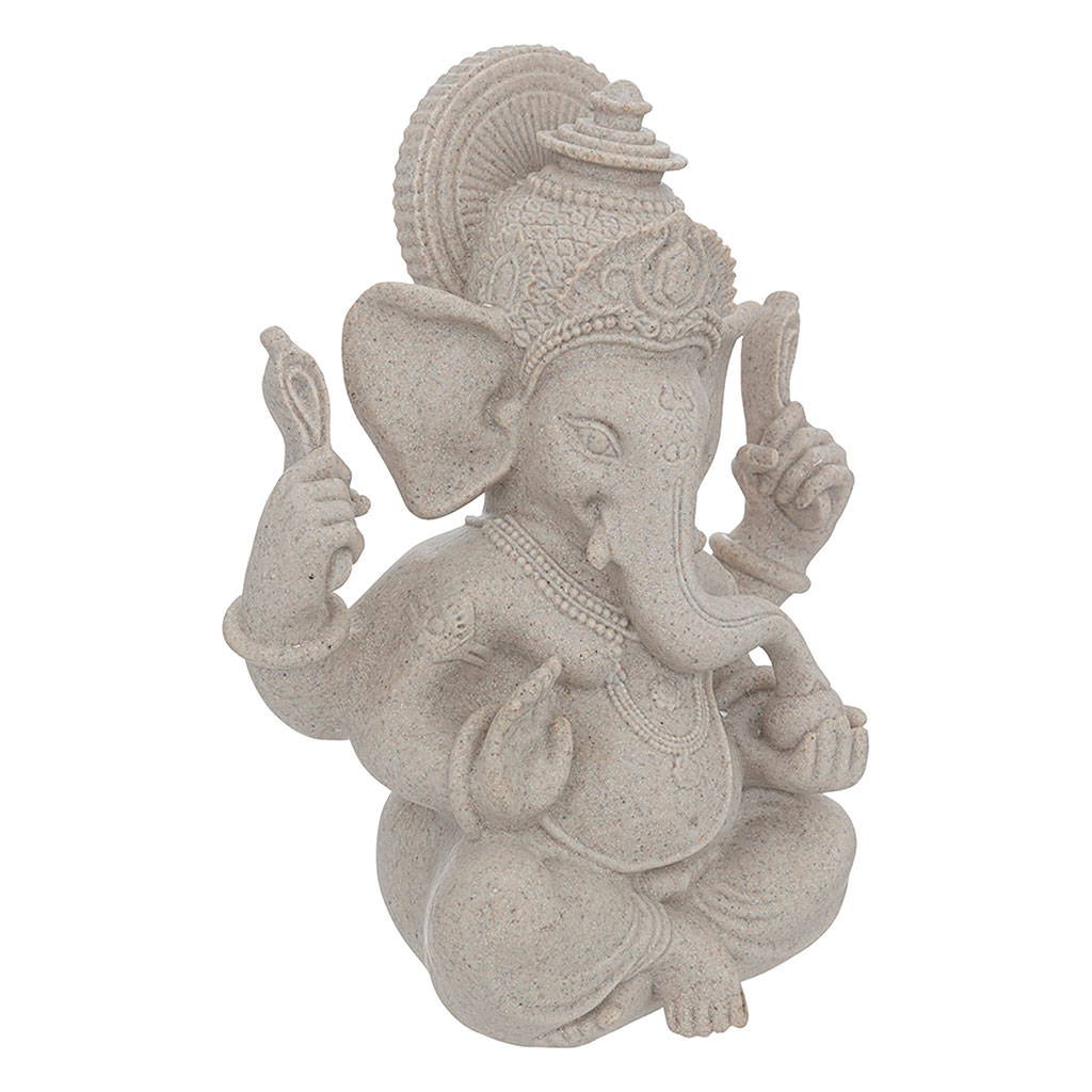Statue Ganesh CHAYA polyrésine H 25cm