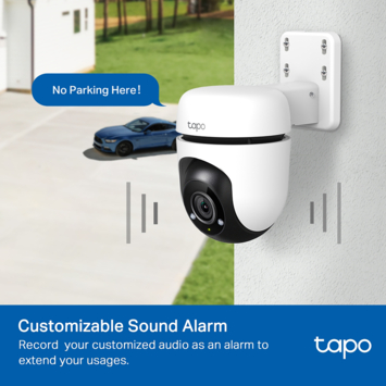TP-Link Tapo TC40 beveiligingscamera voor buiten Full HD 1080P bedraad Pan/Tilt
